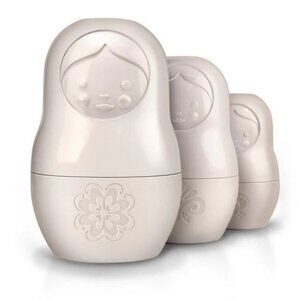 Genuine Fred Matryoshka Measuring Cups, Set of 6, White